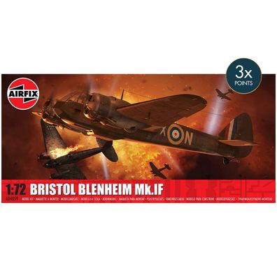 Airfix - Bristol Blenheim Mk. IF - 1:72 - 157 Teile