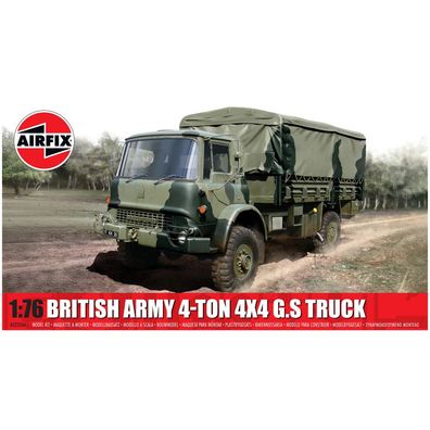 Airfix - British Army 4-ton 4 x 4 G.S Truck - 1:76 - 25 Teile