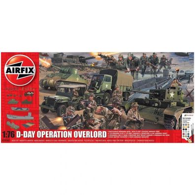 Airfix - D-Day Operation Overlord - Gift Set - 1:76 - 410 Teile