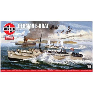 Airfix - German E-Boat - 1:72 - 290 Teile