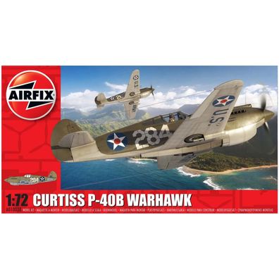 Airfix - Curtiss P-40B Warhawk - 1:72 - 47 Teile