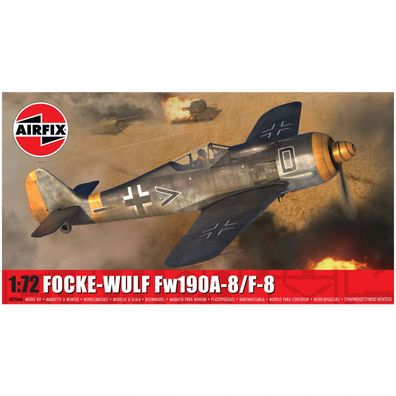 Airfix - Focke-Wulf Fw190A-8/F-8 - 1:72 - 74 Teile