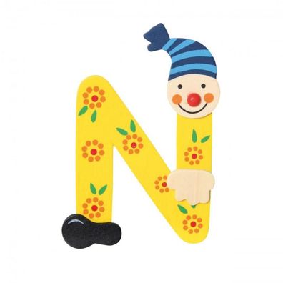 Buchstabe Clown N