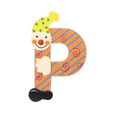 Buchstabe Clown P