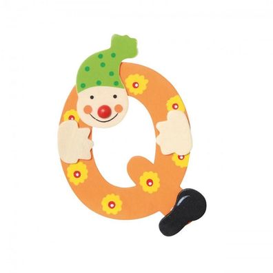 Buchstabe Clown Q