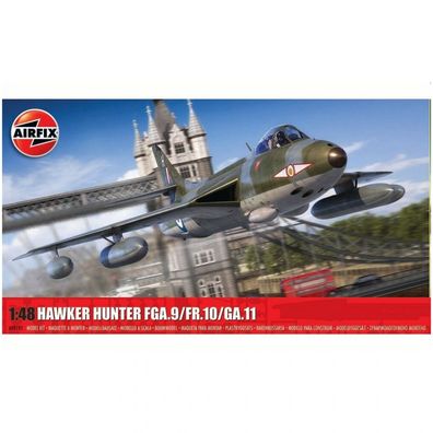 Airfix - Hawker Hunter FGA.9/FR.10/GA.11 - 1:48 - 124 Teile