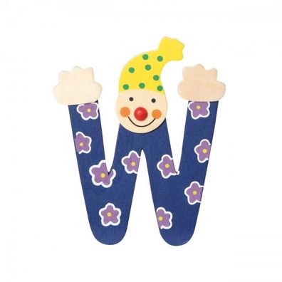 Buchstabe Clown W