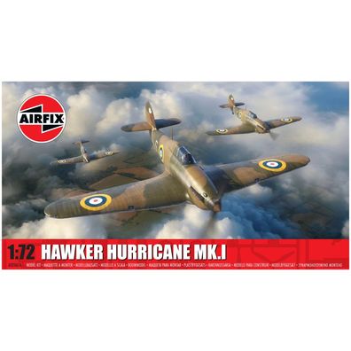 Airfix - Hawker Hurricane Mk.I - 1:72 - 51 Teile