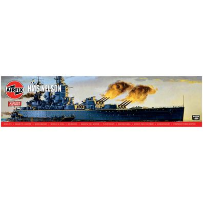Airfix - HMS Nelson - 1:600 - 132 Teile