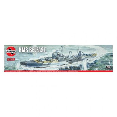 Airfix - HMS Belfast - Vintage Classics - 1:600 - 250 Teile