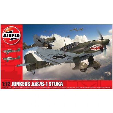 Airfix - Junkers Ju87B-1 Stuka - 1:72 - 110 Teile