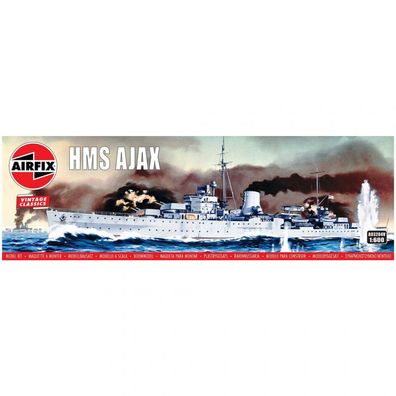 Airfix - HMS Ajax - Vintage Classics - 1:600 - 91 Teile