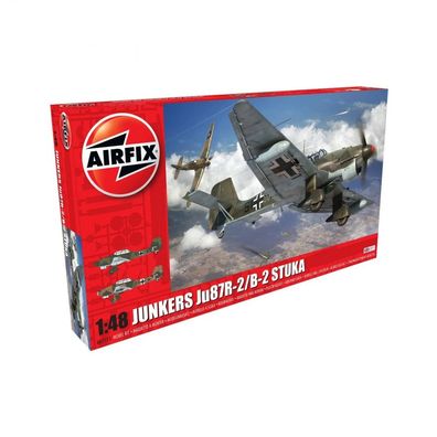 Airfix - Junkers Ju87R-2/B-2 Stuka - 1:48 - 158 Teile