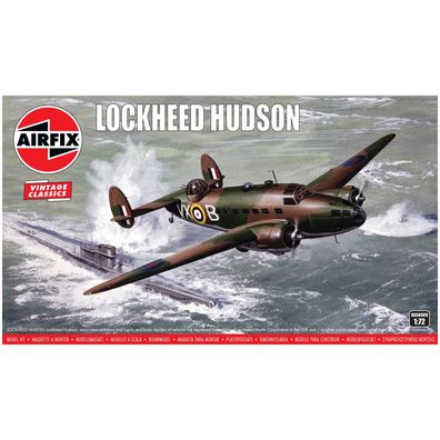 Airfix - Lockheed Hudson - Vintage Classic - 1:72 - 85 Teile