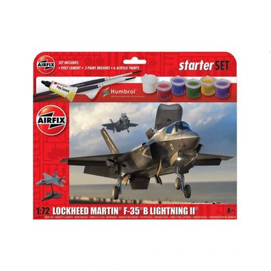 Airfix - Lockheed Martin F-35B Lightning II - Starter-Set - 1:72 - 42 Teile
