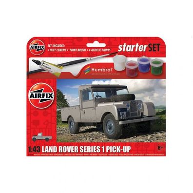 Airfix - Land Rover Series 1 Pick-Up - Starter-Set - 1:43 - 39 Teile