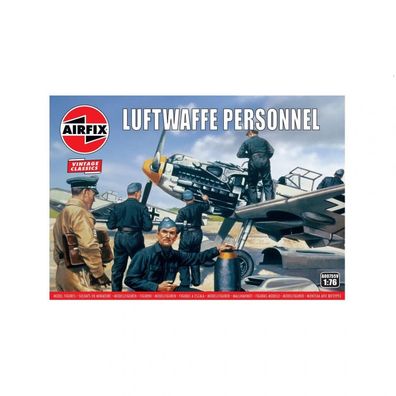 Airfix - Luftwaffe Personnel - Vintage Classics - 1:76 - 46 Teile