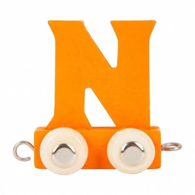 Buchstabenzug bunt N