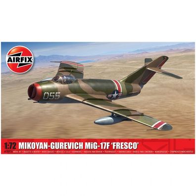 Airfix - Mikoyan-Gurevich MiG-17F Fresco - 1:72 - 87 Teile