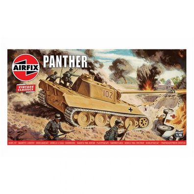 Airfix - Panther - Vintage Classics - 1:76 - 97 Teile