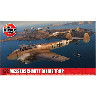 Airfix - Messerschmitt Bf110E/E-2 TROP - 1:72 - 108 Teile