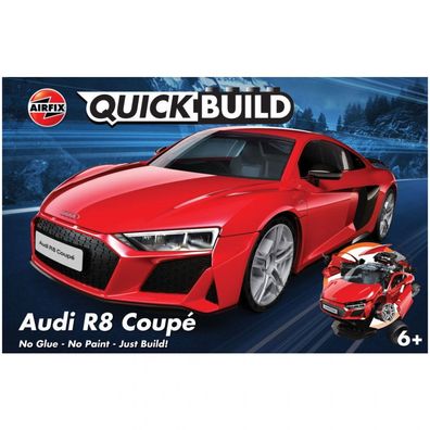 Airfix - Quickbuild - Audi R8 Coupe - 45 Teile