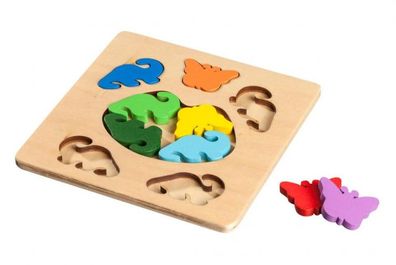Butterfly and Dinosaur - Legepuzzle - 3