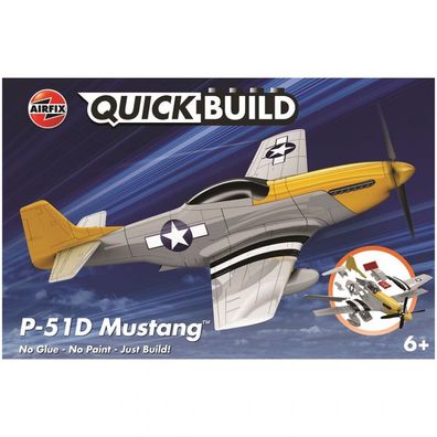 Airfix - Quickbuild - P-51D Mustang - 38 Teile
