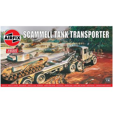 Airfix - Scammel Tank Transporter - Vintage Classics - 1:76 - 107 Teile