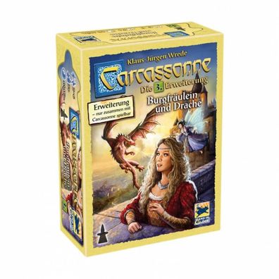 Carcassonne - Burgfräulein und Drache - Die 3. Erweiterung - deutsch