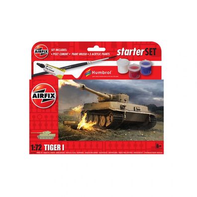 Airfix - Starter-Set - Tiger 1 - 1:72 - 39 Teile
