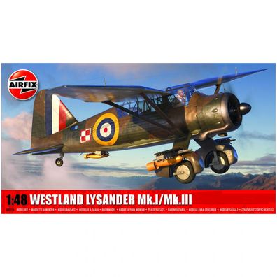 Airfix - Westland Lysander Mk. I/Mk. III - 1:48 - 171 Teile