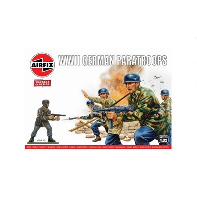 Airfix - WWII German Paratroops - Vintage Classics - 1:32 - 14 Teile