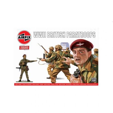 Airfix - WWII British Paratroops - Vintage Classics - 1:32 - 14 Teile