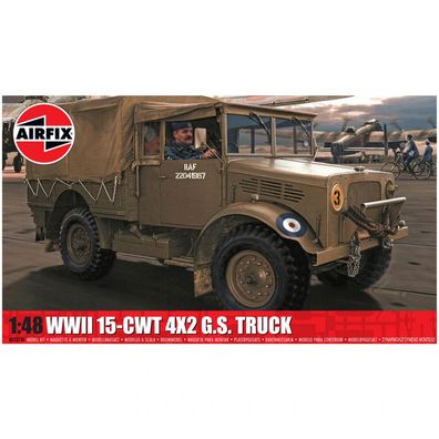 Airfix - WWII RAF 15-cwt 4 x 2 G.S. Truck - 1:48 - 95 Teile