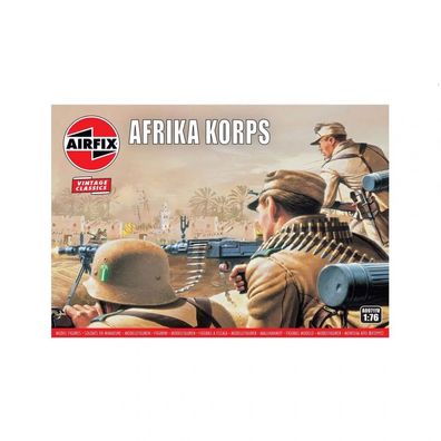 Airfix - WWII Afrika Corps - Vintage Classics - 1:76 - 48 Teile
