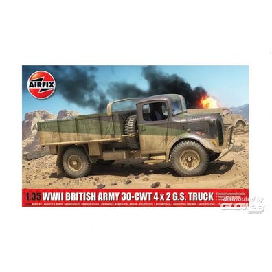 Airflix - WWII British Army 30-cwt 4x2 GS Truck - 1:35 - 133 Teile