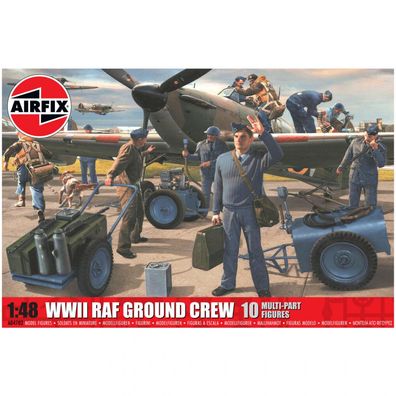 Airfix - WWII RAF Ground Crew - 1:48 - 108 Teile