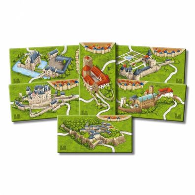 Carcassonne 3.0 - Burgen in Deutschland - (Mini-Erweiterung) - DE/EN