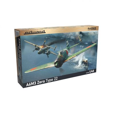 Eduard - A6M3 Zero Type 22 - ProfiPACK - 1:48