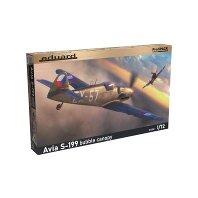 Eduard - Avia S-199 bubble canopy - ProfiPACK - 1:72
