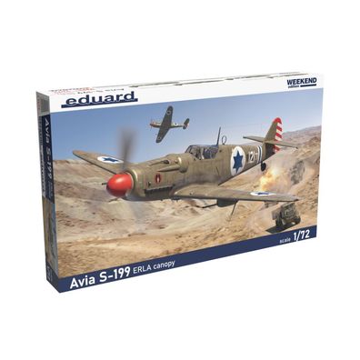 Eduard - Avia S-199 ERLA Canopy - Weekend Edition - 1:72