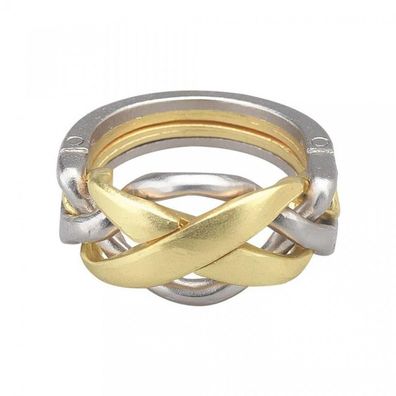 Cast Puzzle Ring - Metallpuzzle - Level 4