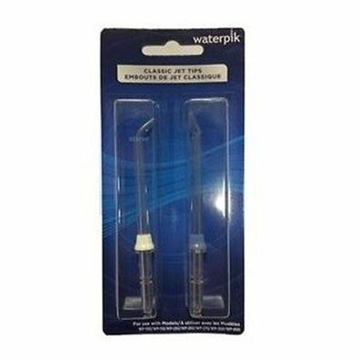 Waterpik Jt 100 Jet Tips Aufsatz für Wasserflosser 2 Stück Silber