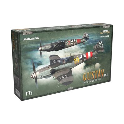 Eduard - GUSTAV Pt. 3 - Bf 109G-6/AS and G-14/AS - Dual Combo - 2 Modelle - 1:72
