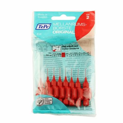 TePe Normale Interdentalbürsten 0,5mm 8St