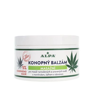 Alpa Hanf-Massagebalsam mit Hanföl 250ml
