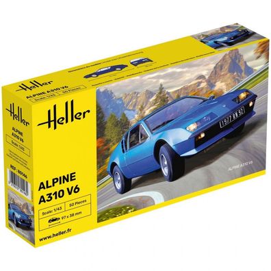 Heller - Alpine A310 V6 - 1:43 - 50 Teile