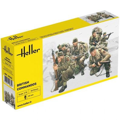 Heller - Britische Kommandotruppen - 1:72 - 50 Figuren