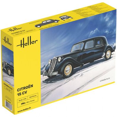 Heller - Citroen 15 CV - 1:24 - 160 Teile